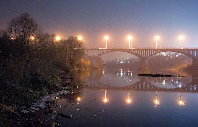 Владимир фото ночью